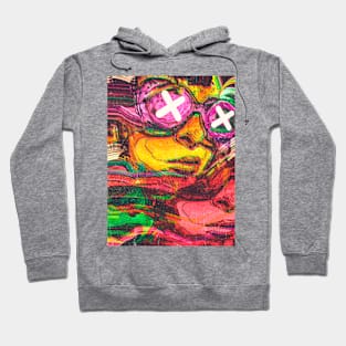 vivid abstract Hoodie